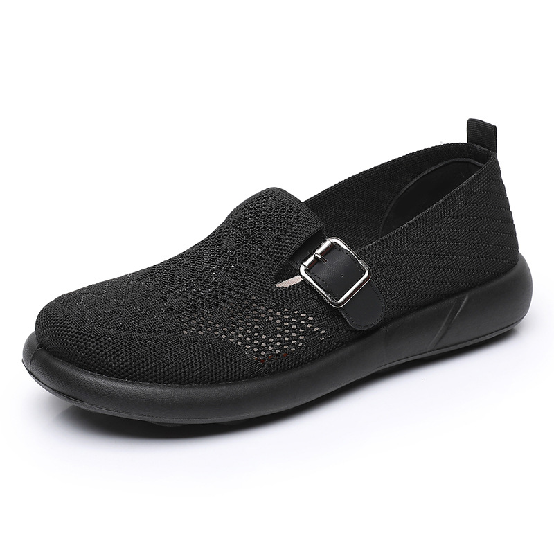 Women's Wide Toe Box Mesh Sneakers | Non-Slip & Lightweight for Fatigue-Free Feet