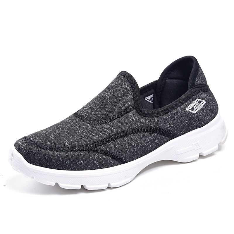 Women's No-Tie Walking Shoes - Breathable Mesh, Cushioned for Seniors & Daily