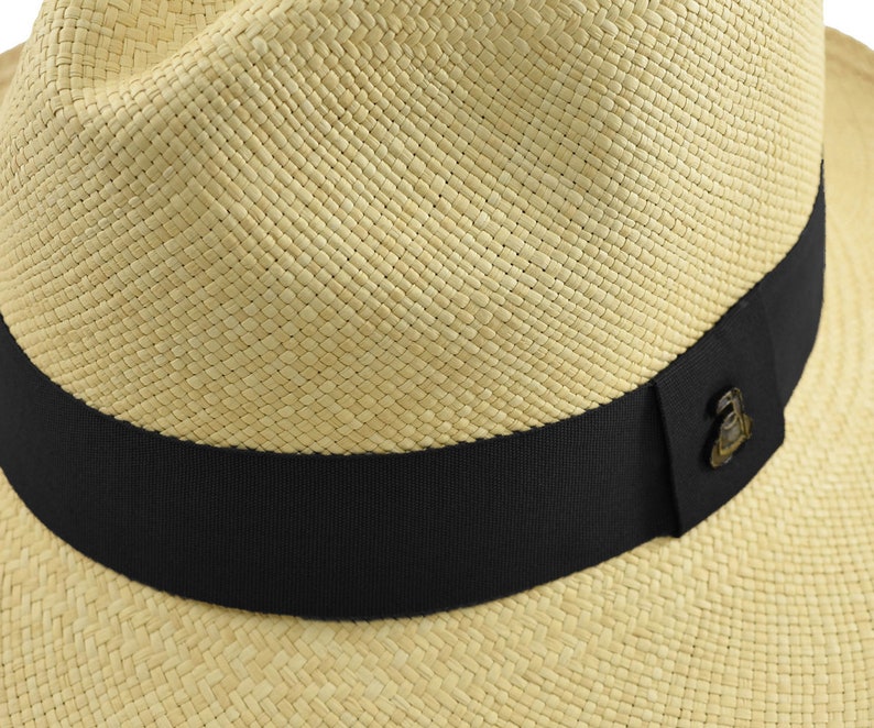 Genuine Panama Hat - Customizable Band Color
