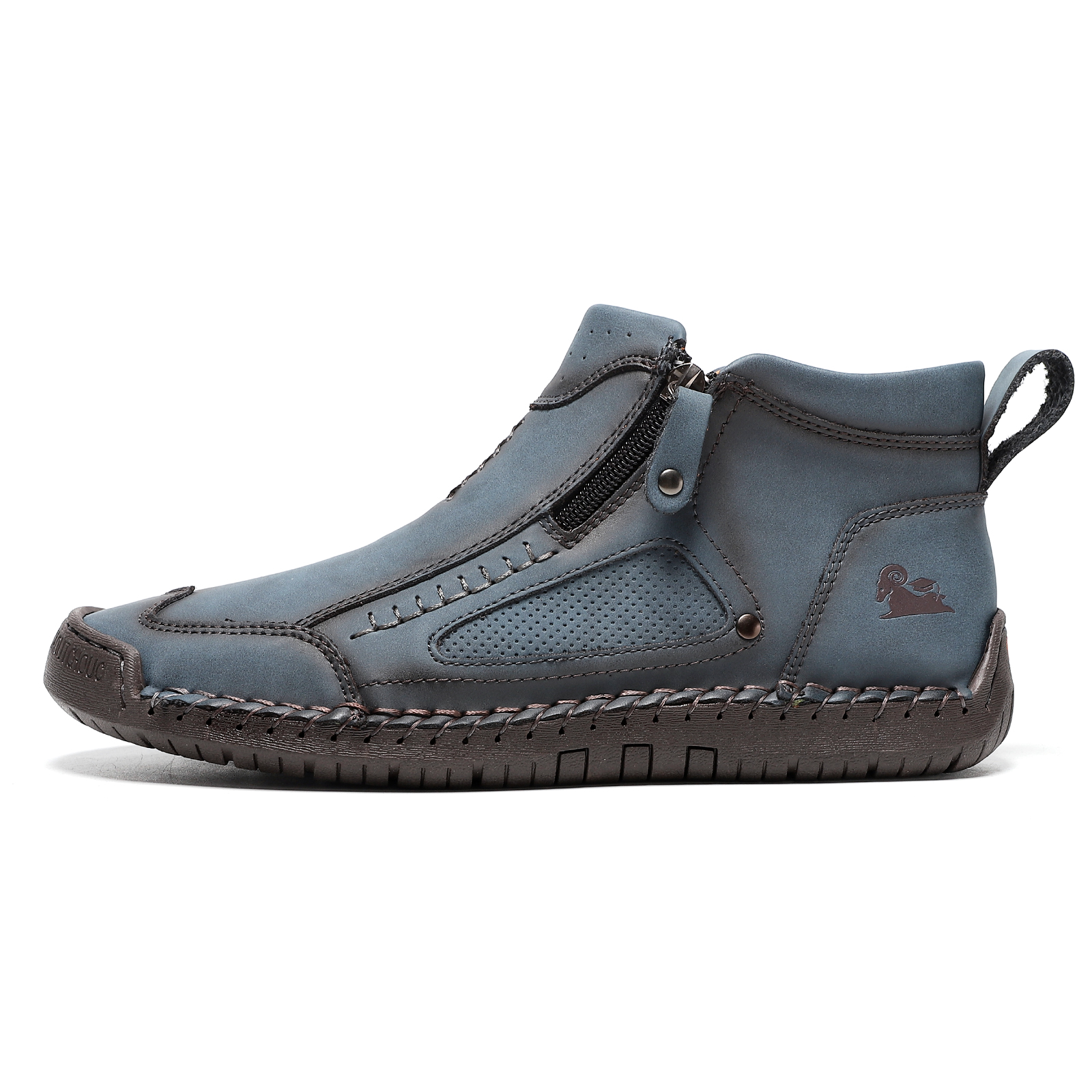 ✅ASTM-Certified Men's Leather Work Boots – Durable,Waterproof & Non-Slip Protection