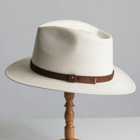Panama Western Fedora Buttero Leather Band