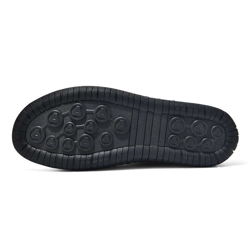 ⏰Limited Time Sale 70% OFF - Men's Premium Leather Slip-On Boots – Ideal Gift for Dad, Husband or Friend | Wide Toe, Arch Support, Waterproof, Pressure Relief, Non-Slip