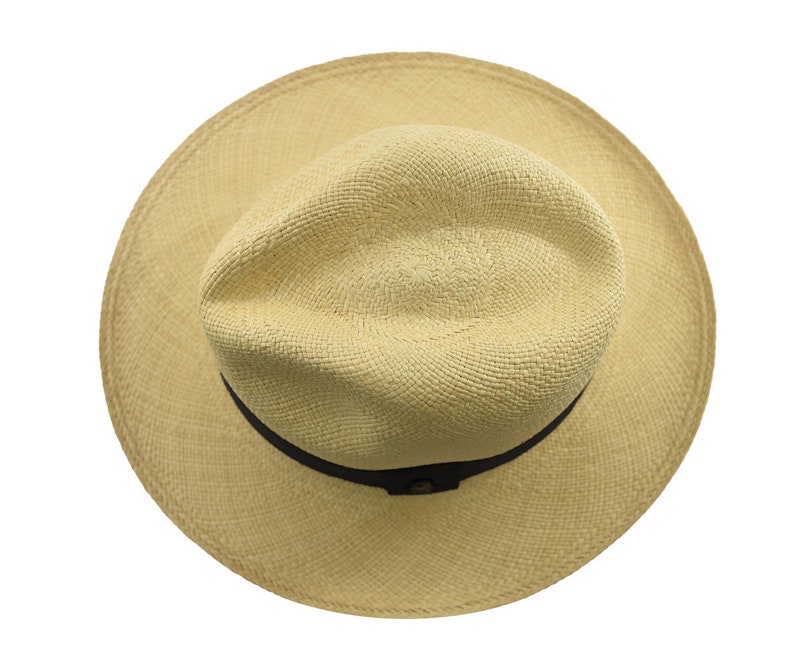 Genuine Panama Hat - Customizable Band Color