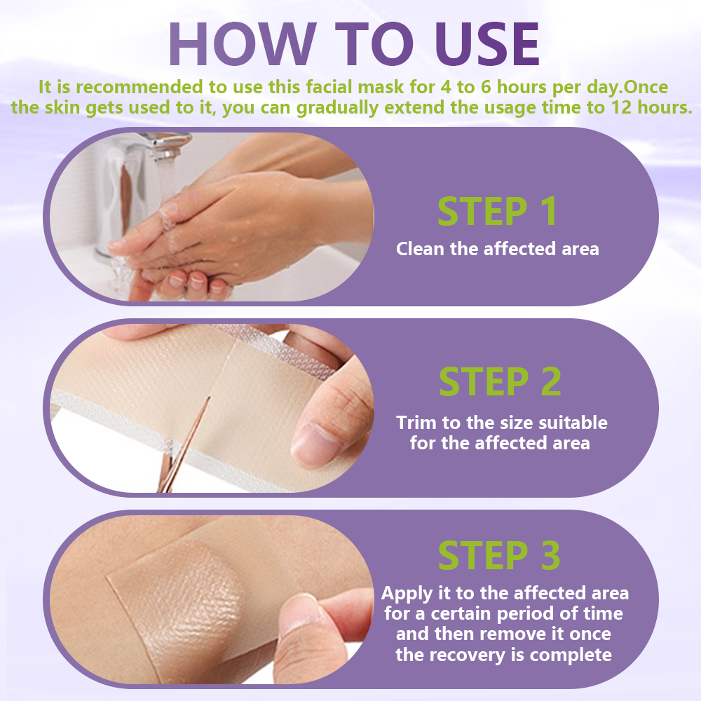 GFOUK® Soluble Microneedle Botanical Skin Tag Removal Patch