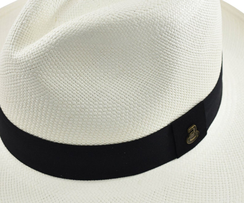 Genuine Panama Hat - Custom Band Color