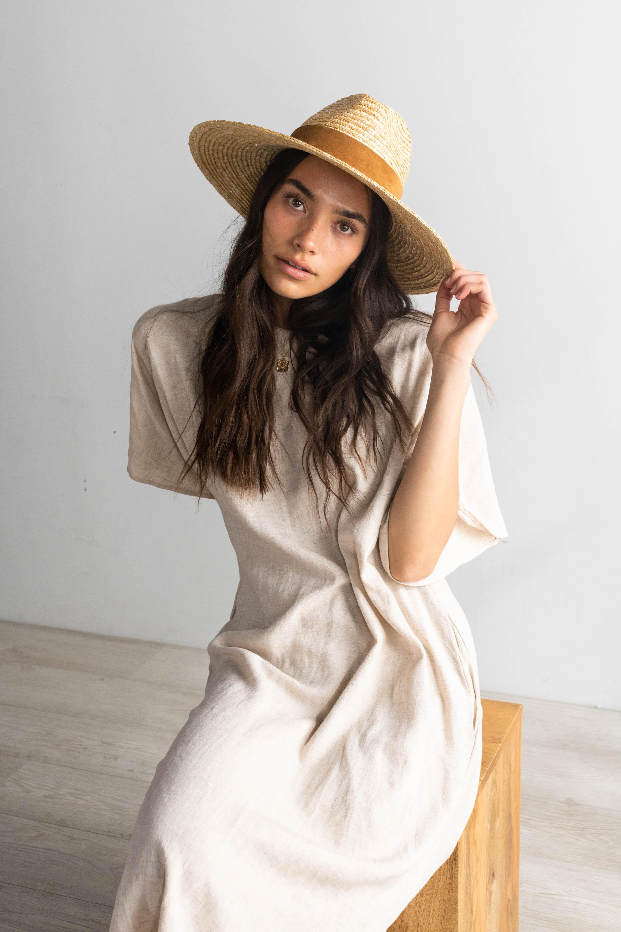 Isla Straw Fedora