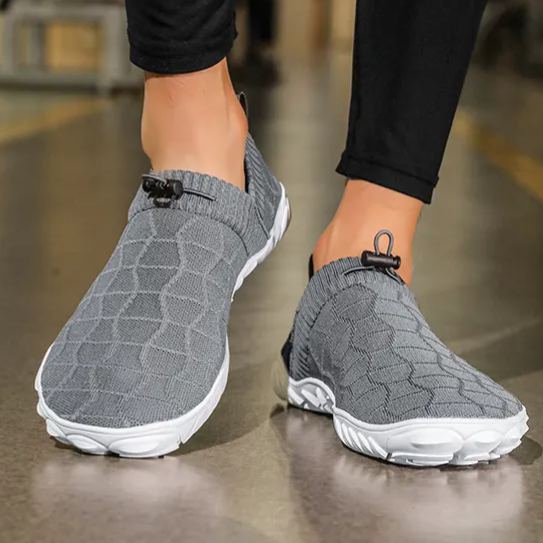 Versatile Barefoot Breathable Fly Knit Sports Shoes For Men And Women Outdoor Sports Running Exercise Absorbent Sweat Daily Walking Morning Exercise Shoes