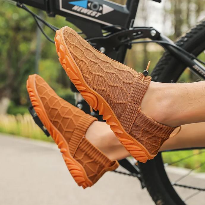 Versatile Barefoot Breathable Fly Knit Sports Shoes For Men And Women Outdoor Sports Running Exercise Absorbent Sweat Daily Walking Morning Exercise Shoes