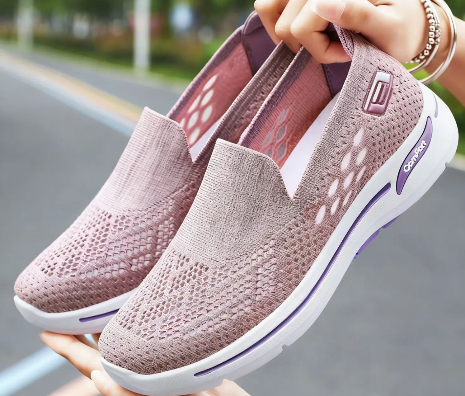 Shoes For Women, Summer Mesh Shoes, Old Beijing Cloth Shoes, Middle-Aged And Elderly Walking Mom Shoes, Women'S Casual Single Shoes, Flat Heels