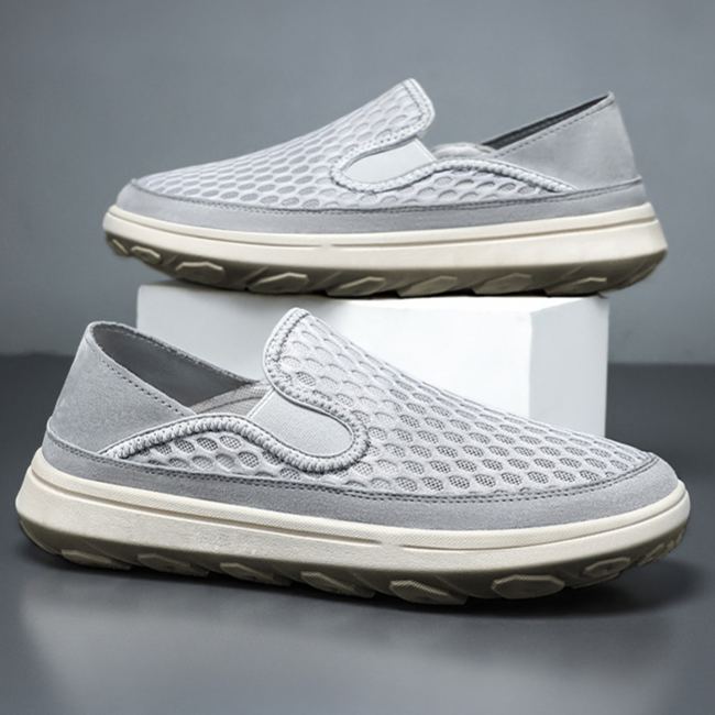 Shoes Men'S Casual Shoes Summer New Style Feiwei Breathable Non-Stinky Casual Shoes Soft Sole Lightweight Old Beijing Cloth Shoes