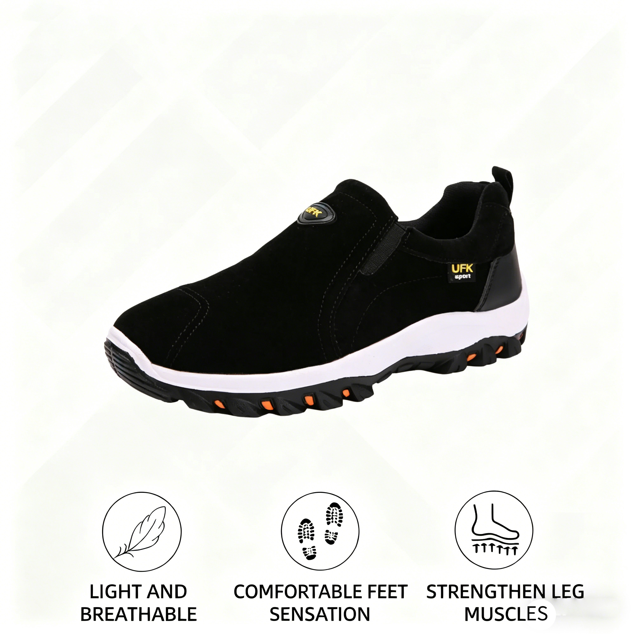 🔷70% Off Today – Don’t Miss Out⬛  Luxury suede leather orthopaedic shoes that are soft, comfortable and provide great foot support
