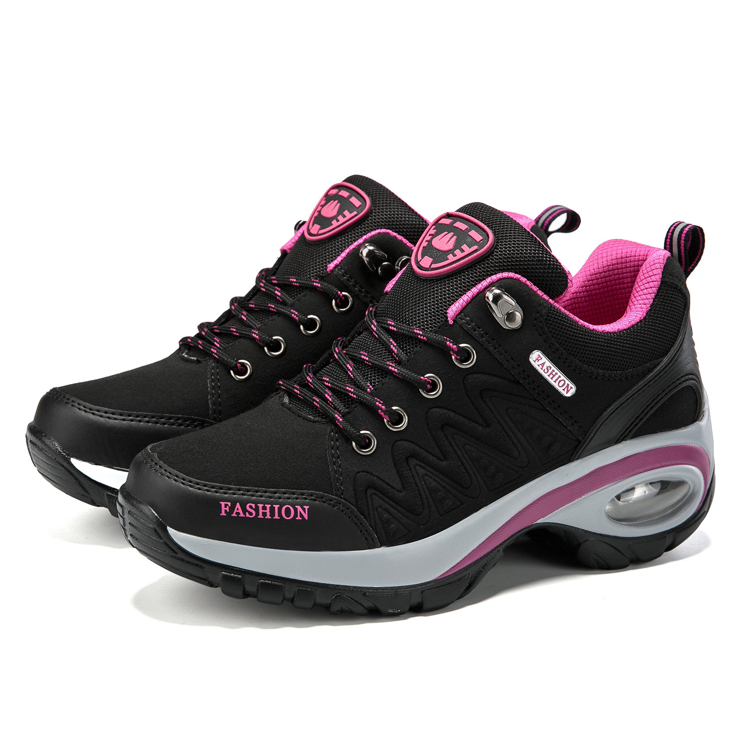 Hiking Delta Ortho Shoe - Black Pink