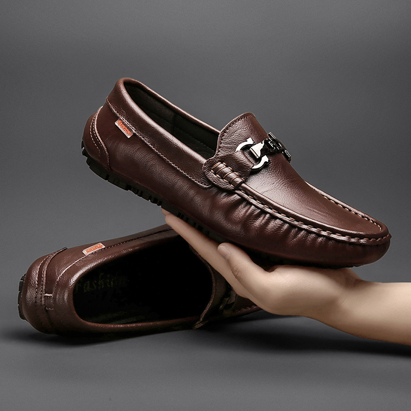 [Copy]TELVAWEARE Men's Casual Loafers Moccasin Slip on Flats Boat Casual Dress Driving Shoes