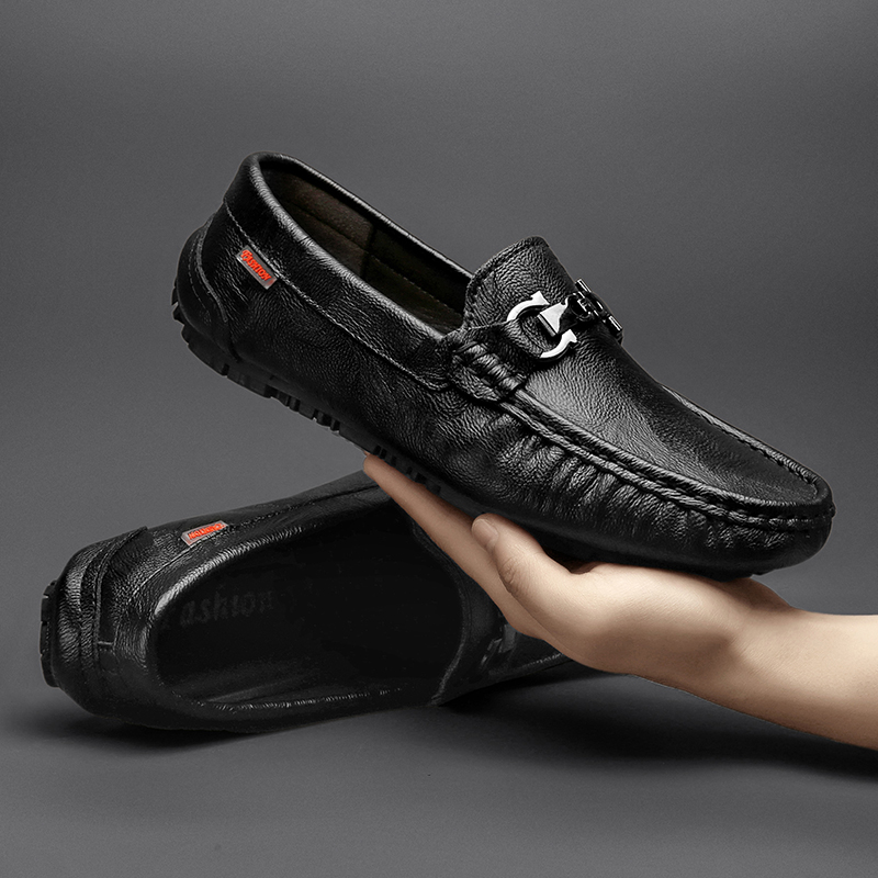 [Copy]TELVAWEARE Men's Casual Loafers Moccasin Slip on Flats Boat Casual Dress Driving Shoes