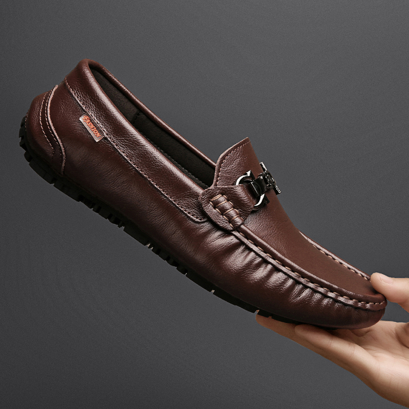 [Copy]TELVAWEARE Men's Casual Loafers Moccasin Slip on Flats Boat Casual Dress Driving Shoes