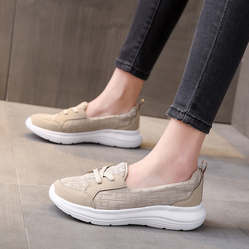 Orthopedic Women Shoes Breathable Slip On Arch Support Non-slip