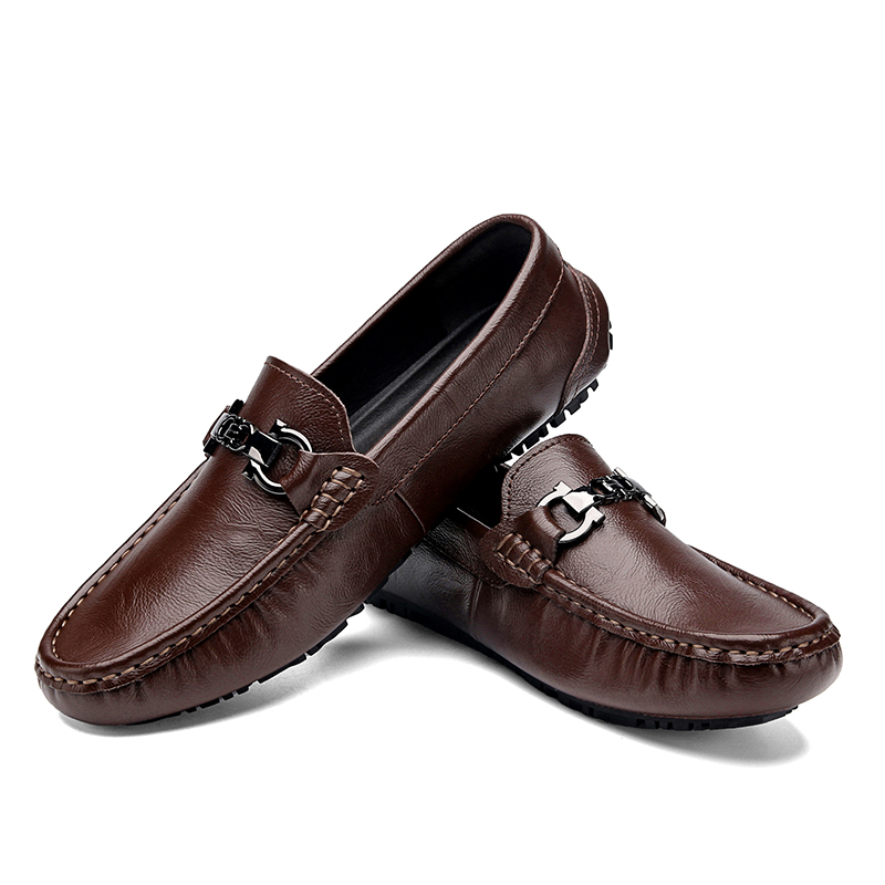 [Copy]TELVAWEARE Men's Casual Loafers Moccasin Slip on Flats Boat Casual Dress Driving Shoes