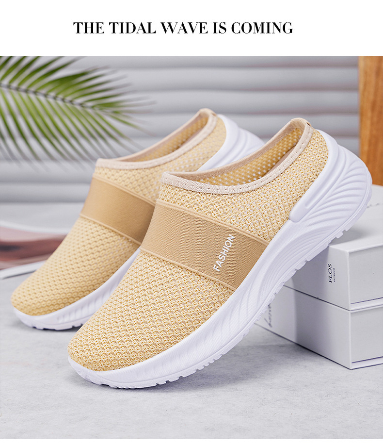 Women's Summer Slippers Comfortable Thick Sole Closed Toe Design Perfect For Beach Vacations Casual Wear With