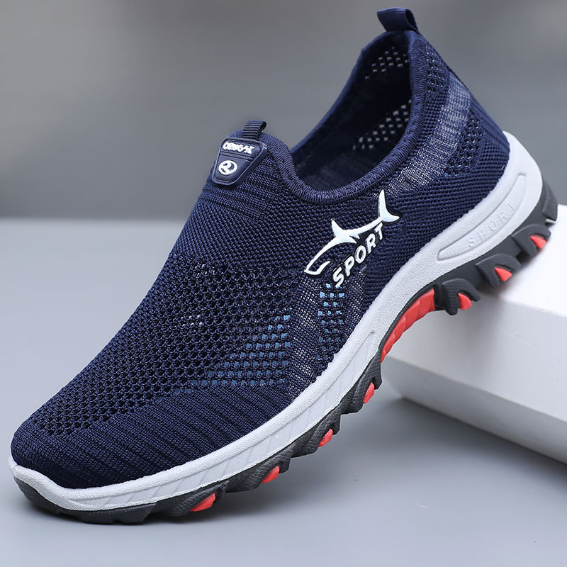 Men's New Breathable Orthopedic Walking Shoes – Soft Inner Lining,Flexible Fit & Slip-Resistant Sole