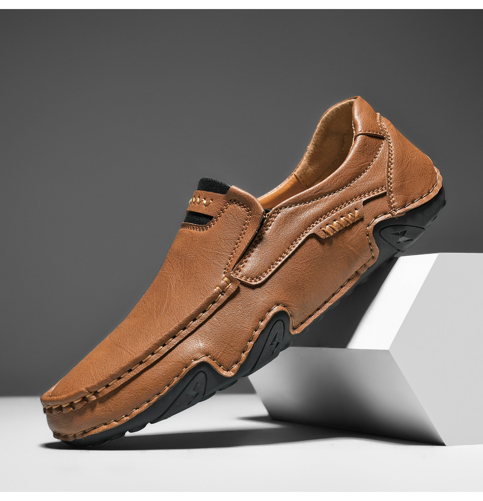 ⏰Last Day! 69% OFF 🔥Men's Genuine Leather Orthopedic Waterproof Loafers