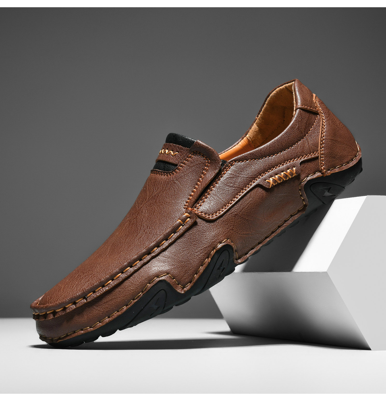 ⏰Last Day! 69% OFF 🔥Men's Genuine Leather Orthopedic Waterproof Loafers