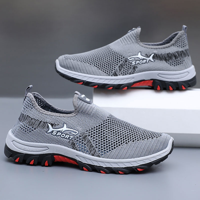 Men's New Breathable Orthopedic Walking Shoes – Soft Inner Lining,Flexible Fit & Slip-Resistant Sole