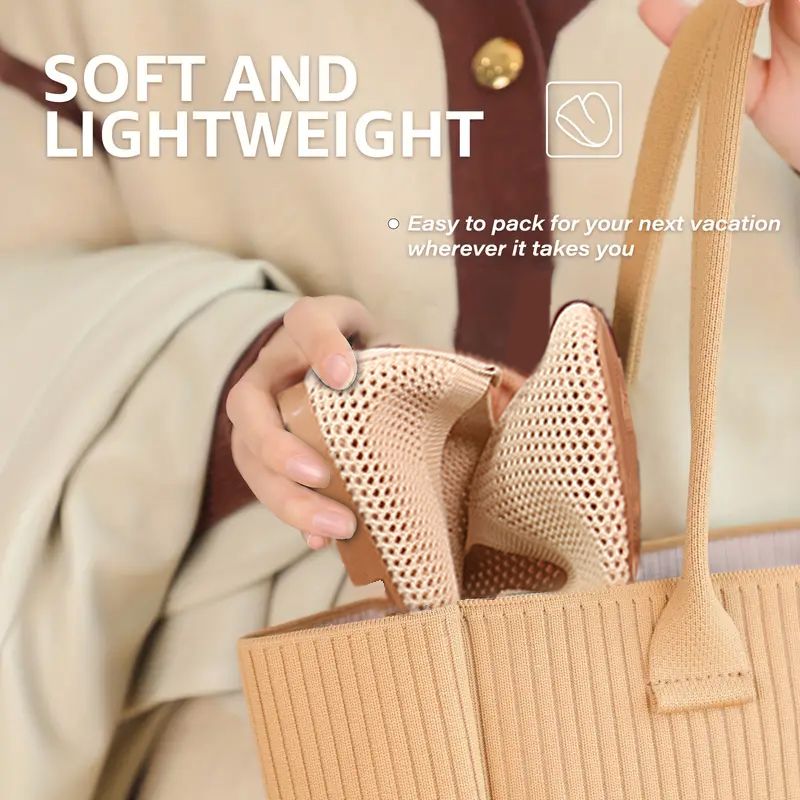 LOWEST PRICE EVER🌸Buy 2 ONLY $39.99🎉 Trendy Must-Have! Only a Few Left! ✨🥿💫Women's Ballet Comfortable Soft Breathable Non-Slip Orthopedic Slip-On Flat Shoes