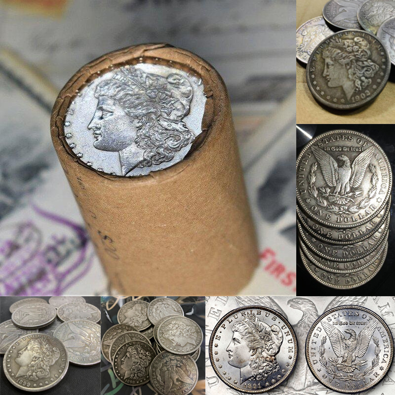 Last 10 sets!!!💲The Complete Collection of Morgan Silver Dollars 1878-1921(Full Set 28)