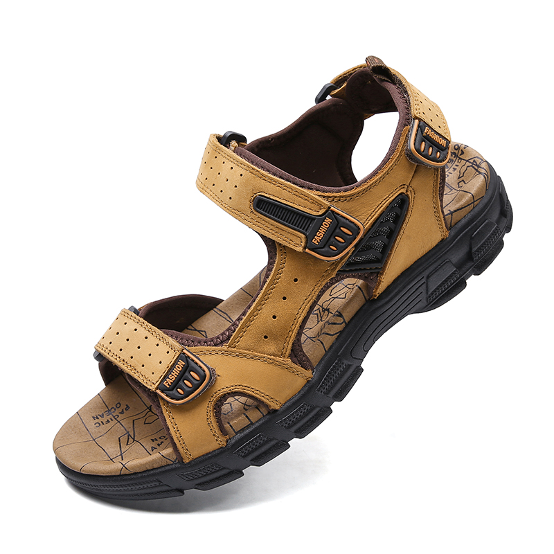 Sandales de Randonnée Homme en Cuir