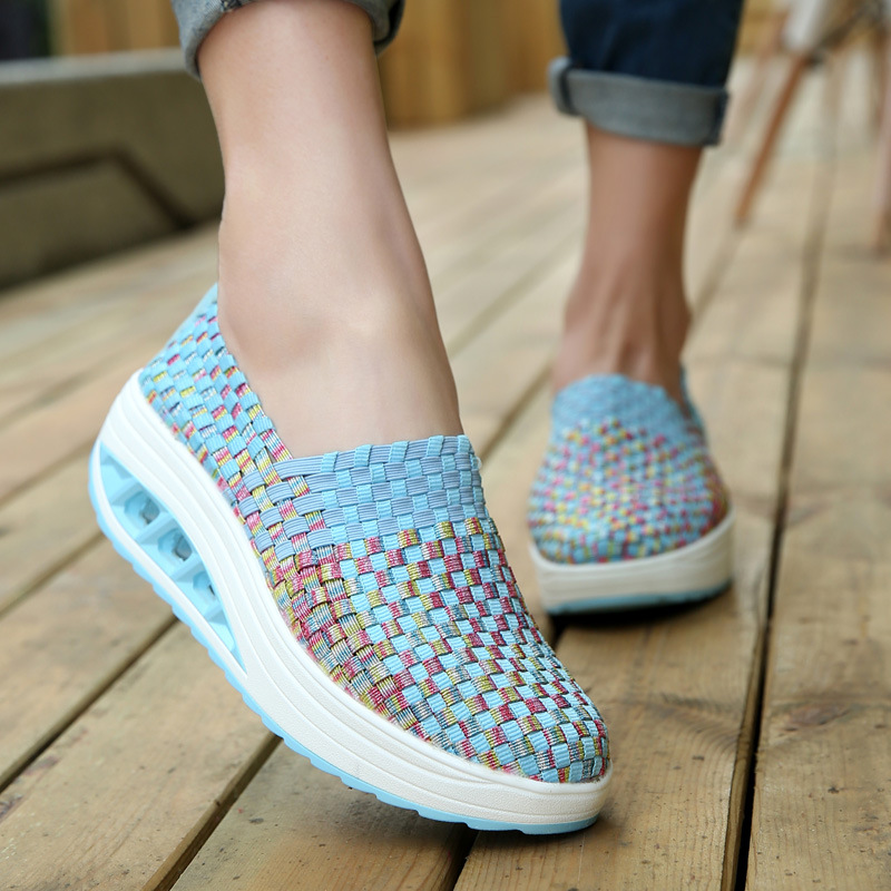 ⏰Limited Time 70% OFF⏰- Air Cushion Sports Comfortable Woven Women's Shoes