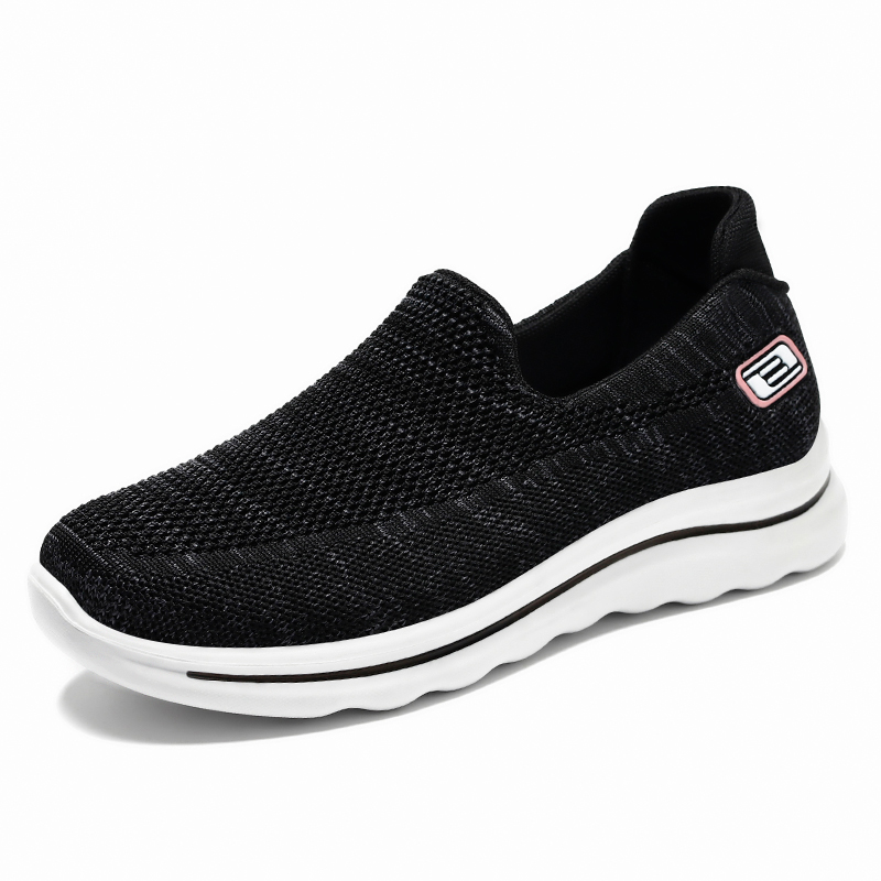 Women's Hiking Fitness Lightweight Breathable Arch Support Orthopedic Slip-on Loafers