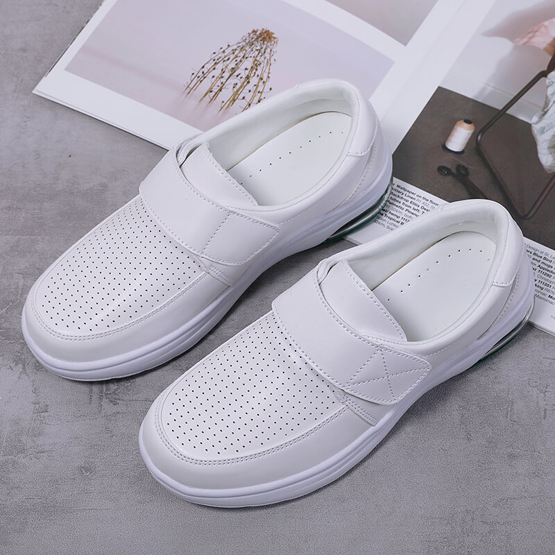 🚶‍♀️👟48% OFF !!!⏱️Clearance!!✨Women's Lace-Up Lightweight Healthcare Nursing Shoes Non-slip and Anti-fall Orthopedic Work Shoes