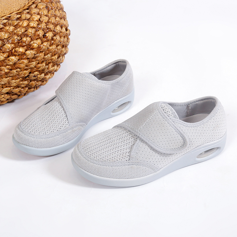 🌸🎉 Trendy Must-Have! Only a Few Left! ✨🥿💫Women's Nursing Home Wide Toe Orthopedic Adjustable Strap Neuropathic Shoes