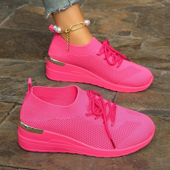 Women's Lightweight Comfortable Breathable Arch Support Slip-On Sneakers