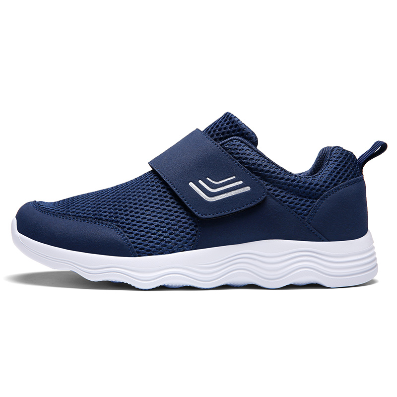 Women's Casual Comfort Walking Shoes Ultralight Flats Non-Slip Hook & Loop Fashion Sneakers