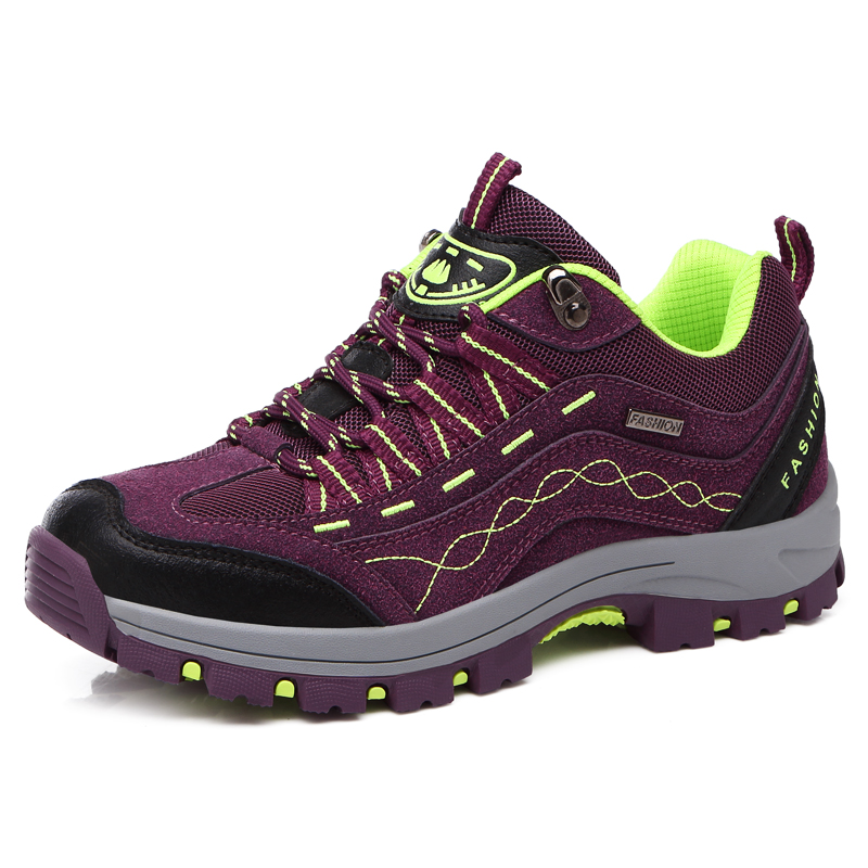 Women's Hiking Shoes Anti-Slip Breathable Sneaker for Outdoor Walking Trekking
