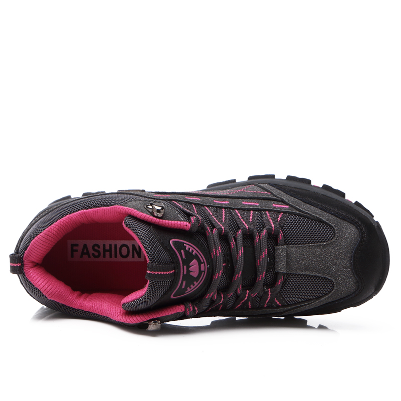 Women's Hiking Shoes Anti-Slip Breathable Sneaker for Outdoor Walking Trekking