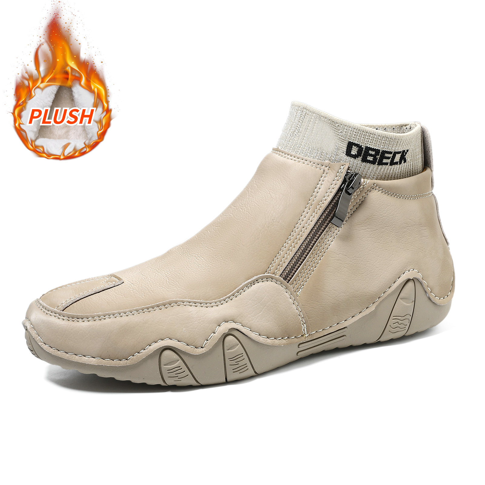 🔥🚀 Hot Sale! Limited Stock! 🌟👟💥Men's Versatile Lightweight Waterproof Insulated Breathable Slip-On Side-Zip Hunting Boots with Enhanced Traction for All-Terrain Comfort