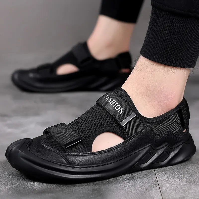 Men's Orthopedic Water Shoes – Breathable Mesh with Arch Support for Beach & Water Activities