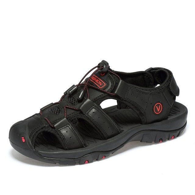 Fashion Men Sincerus Leather Sandals Summer Size Slipper