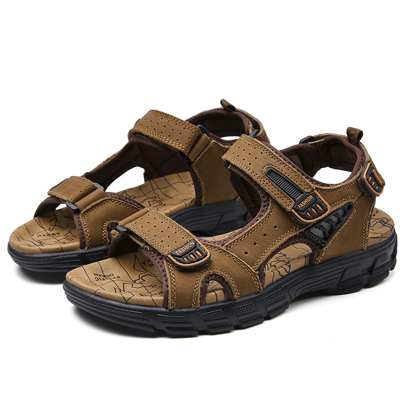 Sandales de Randonnée Homme en Cuir
