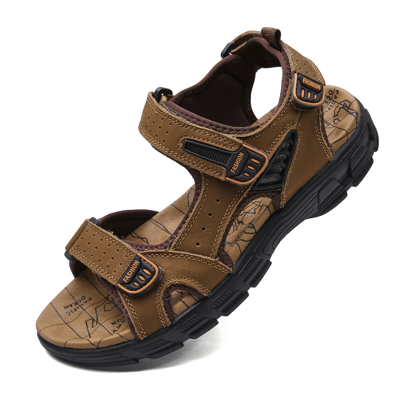 Sandales de Randonnée Homme en Cuir
