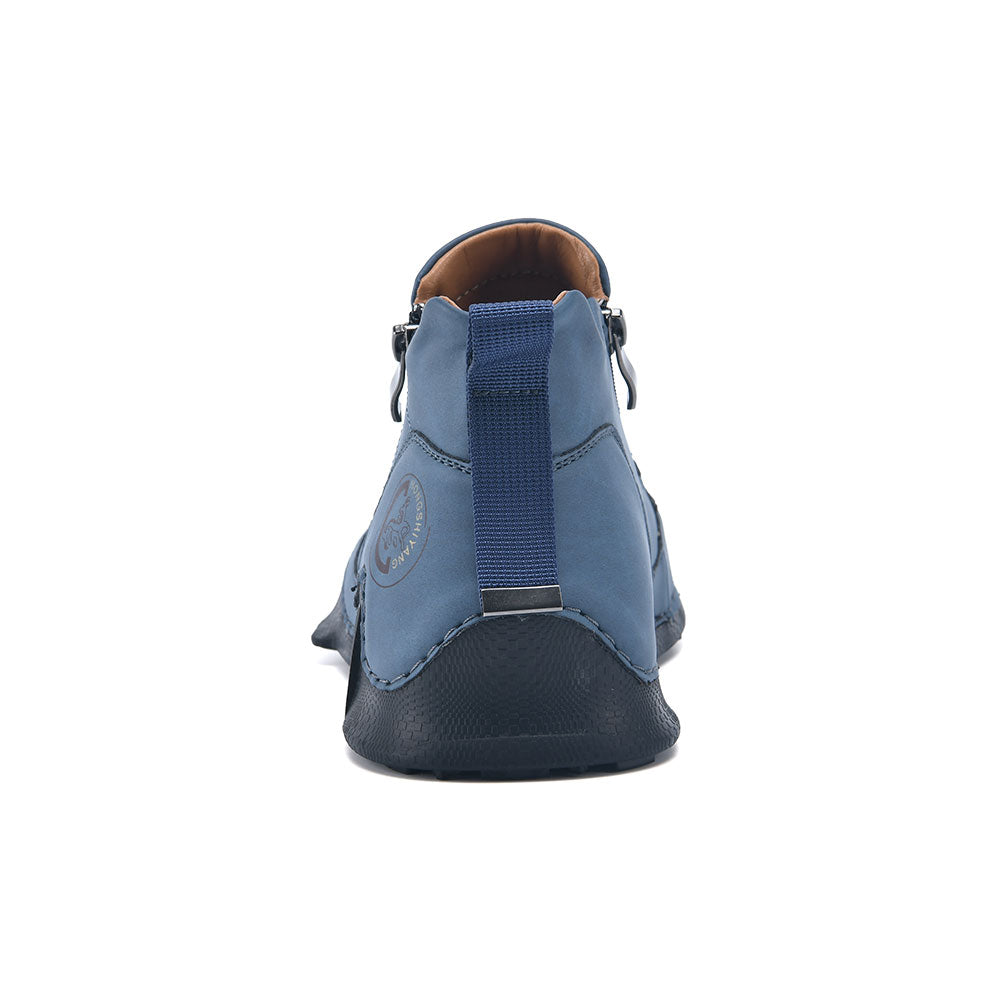 🔥Last Day Promotion 70% OFF🎁Men's Waterproof Orthopedic Walking Shoes, Improve Posture, Pain Free, Easy On Off, For Riding Driving and Daily Commutes