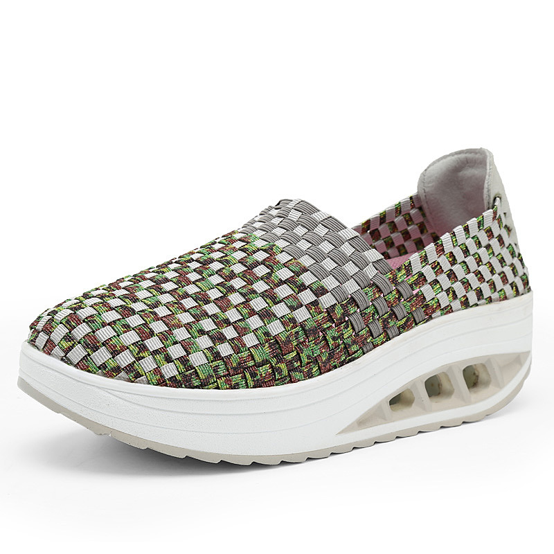 ⏰Limited Time 70% OFF⏰- Air Cushion Sports Comfortable Woven Women's Shoes