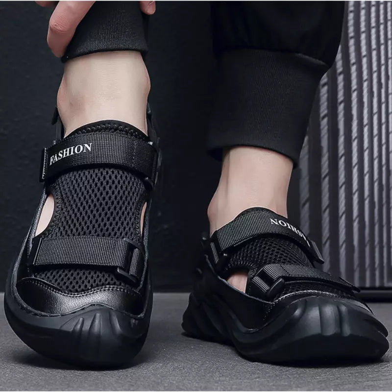 Men's Orthopedic Water Shoes – Breathable Mesh with Arch Support for Beach & Water Activities
