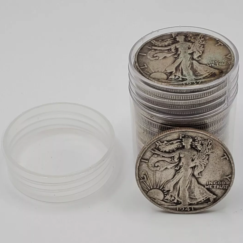 🔥[Complete Set]1916-1947 Walking Liberty Half Dollar Set - 20PC💰