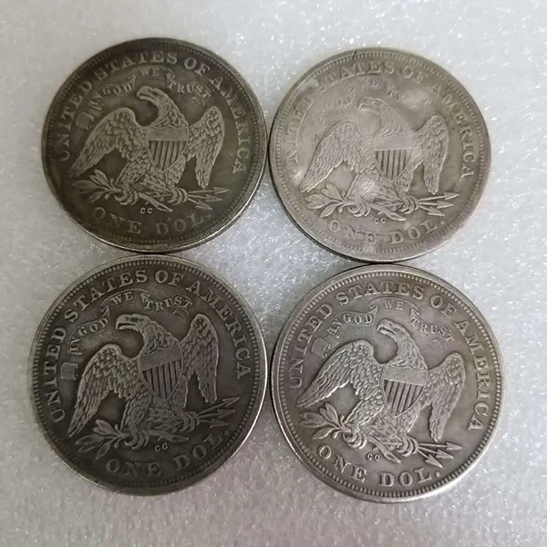 Last 12 sets😍Sold out soon!!! ⏰1870-1873-CC Seated Liberty Dollar - A Treasure of American Numismatic History