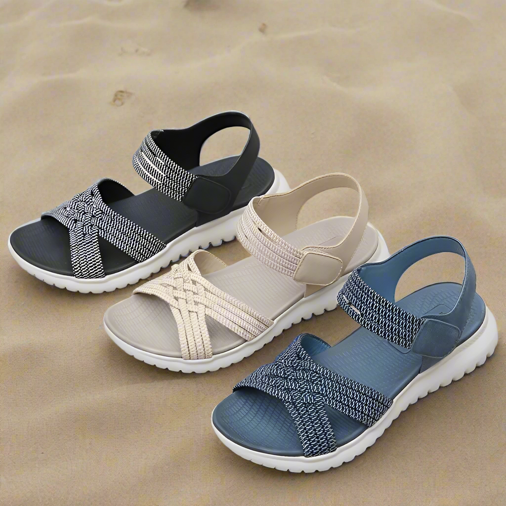 SooFeet Women Orthopedic Sandals Comfortable All-day Standing Lightweight Casual Summer