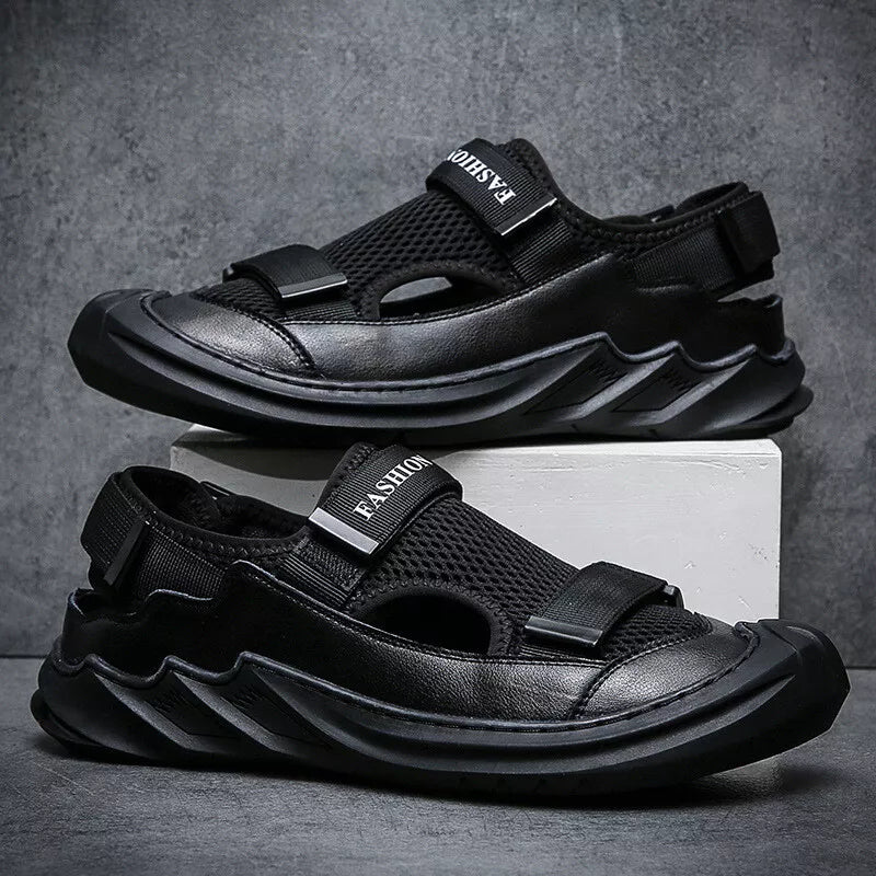 Men's Orthopedic Water Shoes – Breathable Mesh with Arch Support for Beach & Water Activities
