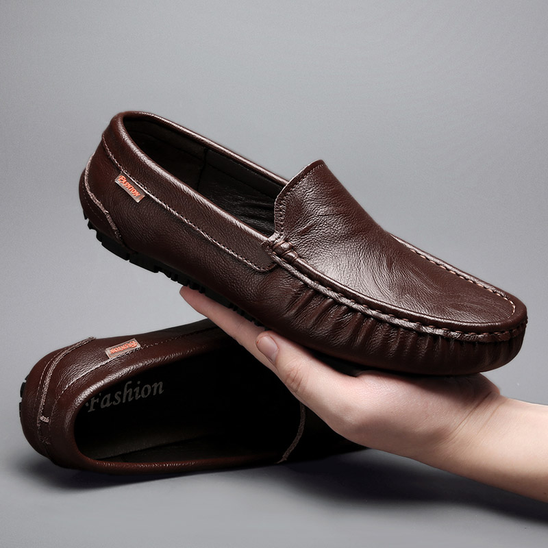 [Copy]TELVAWEARE Men's Casual Loafers Moccasin Slip on Flats Boat Casual Dress Driving Shoes